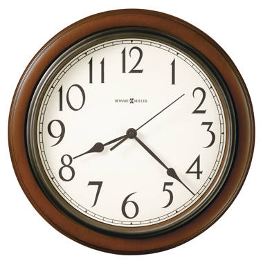 Howard Miller Accuwave DS Wood Analog Clock Reviews Perigold